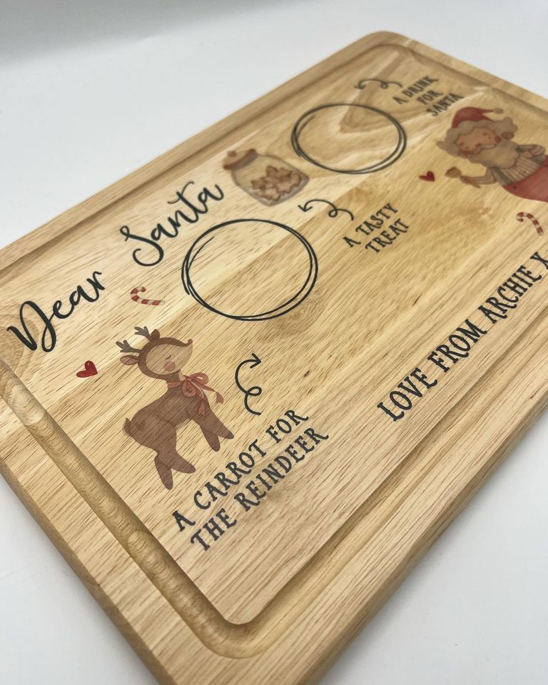 2023 Santa & Rudolph Christmas Eve Treat Board