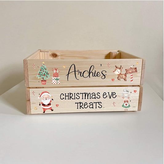 Santa & Mrs Claus Christmas Crate