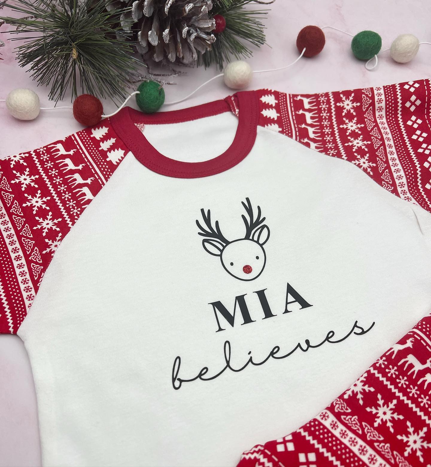 Childrens Christmas Pyjamas - Rudolph