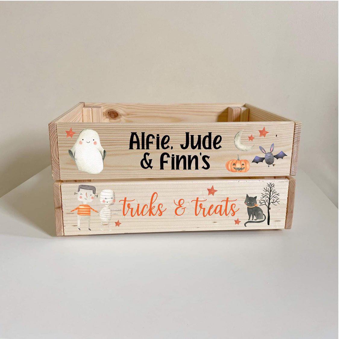 Halloween Trick Or Treat Crate