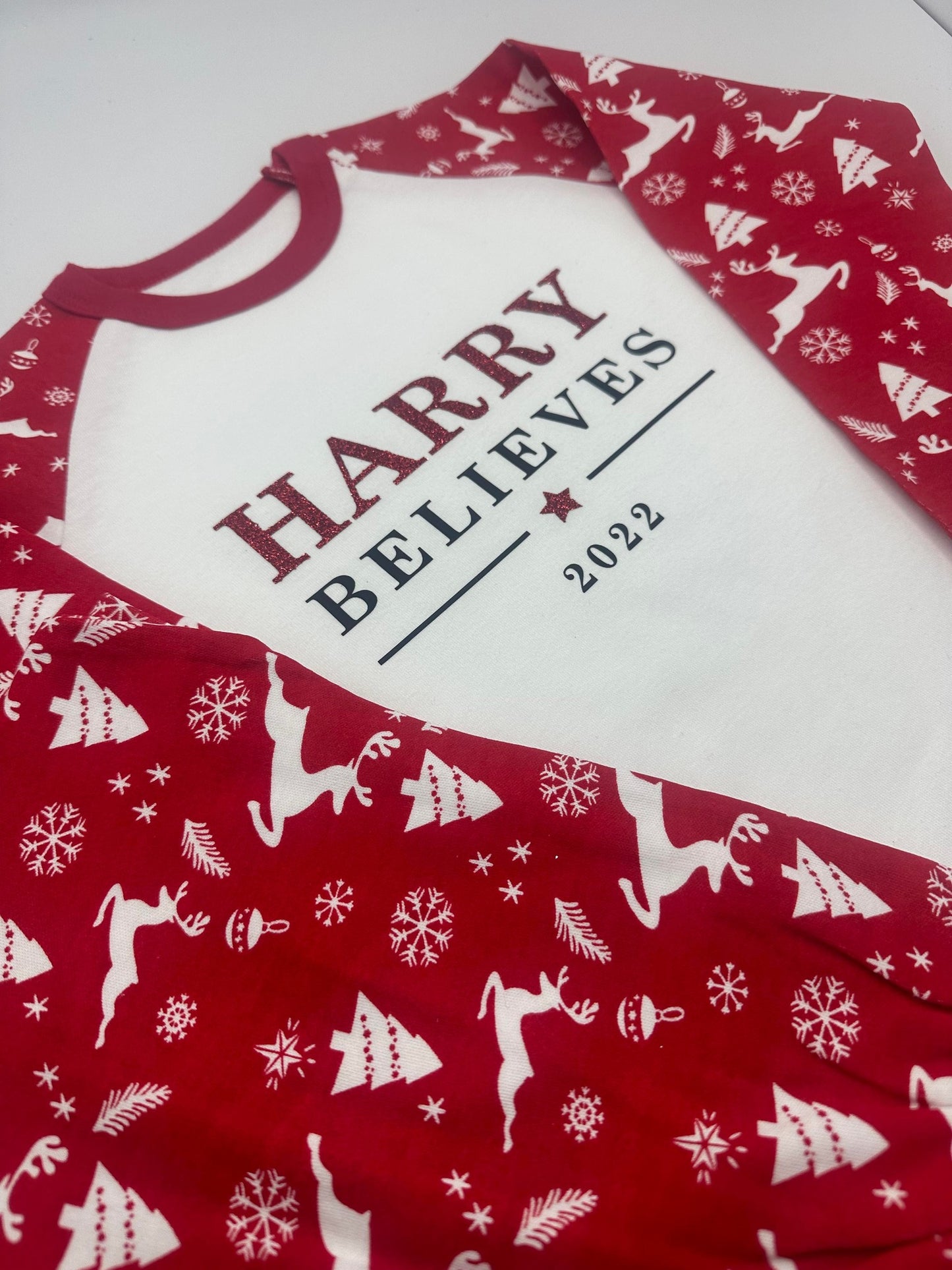Childrens Christmas Pyjamas - Believes star