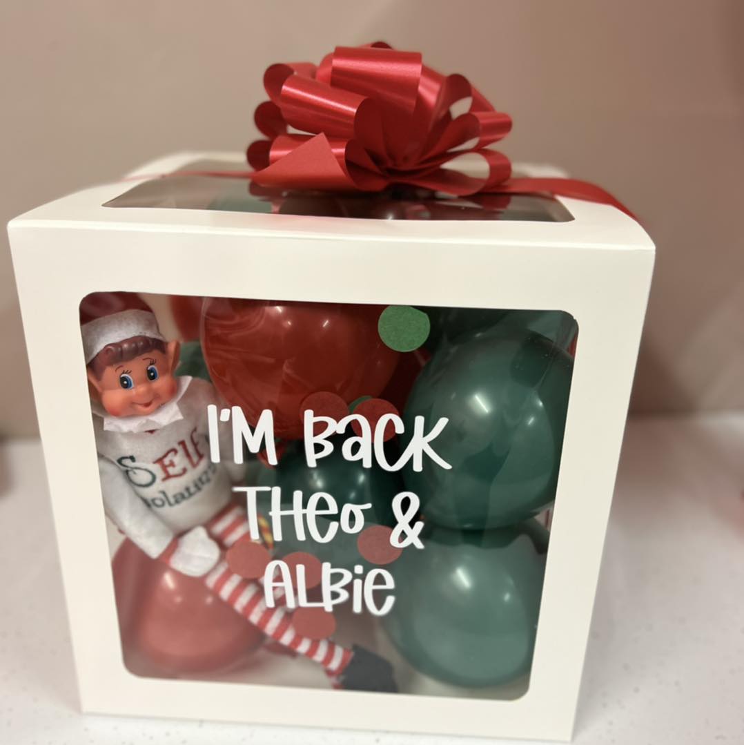 COLLECTION GOOLE - I'M BACK ELF BALLOON BOX