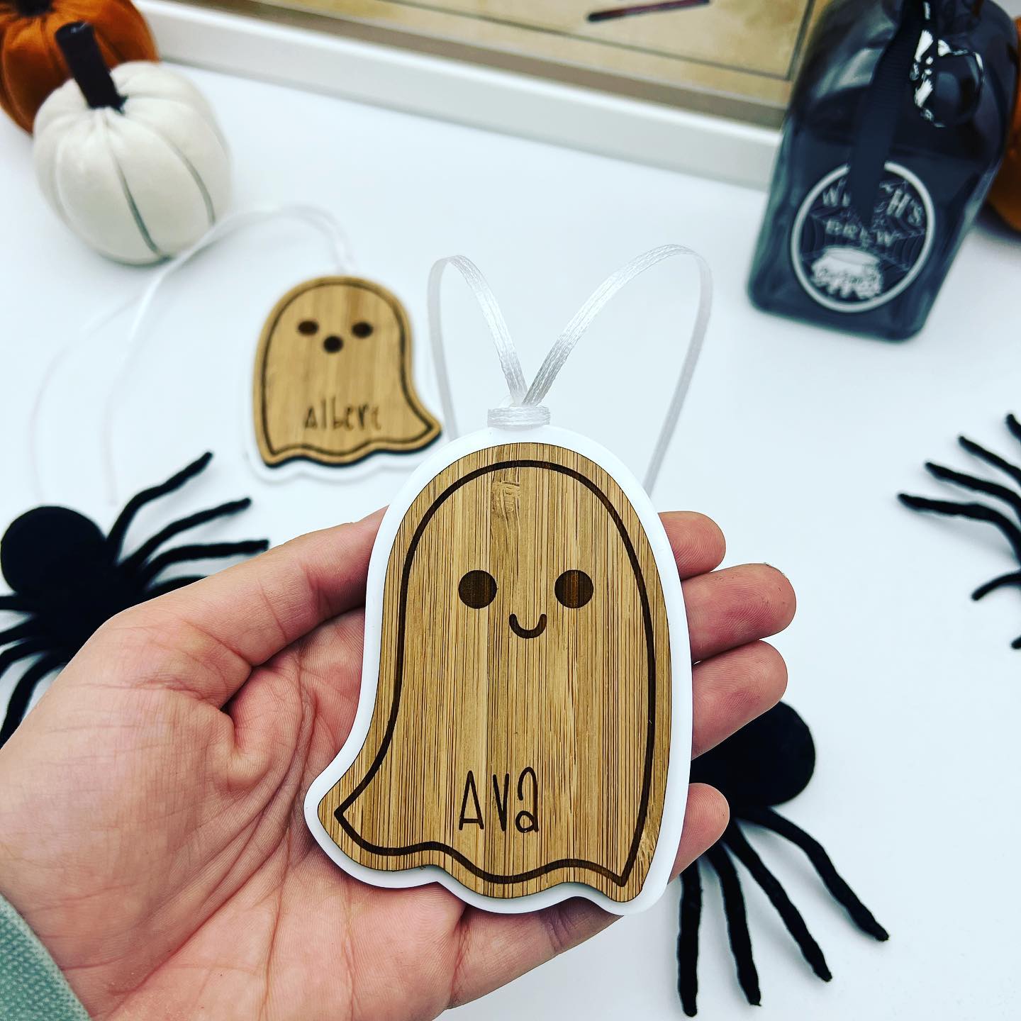 Halloween Boo Box Tag - Ghost