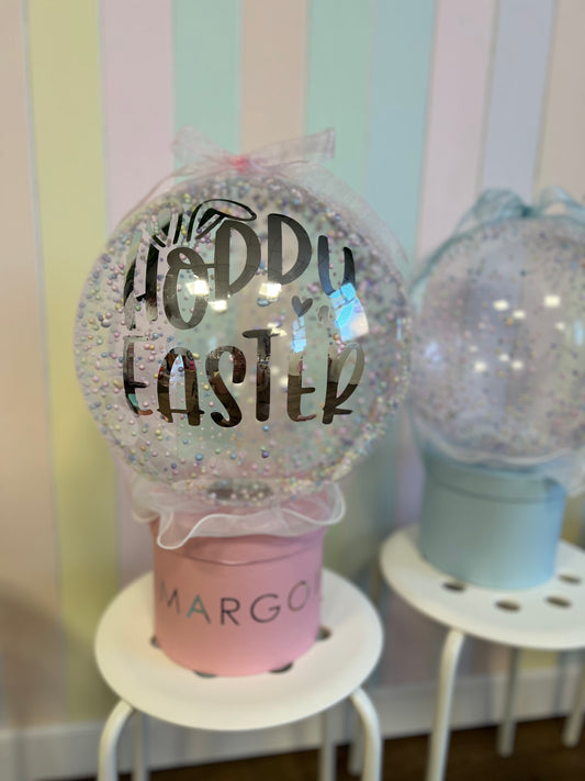 Hoppy Easter pastel bubble