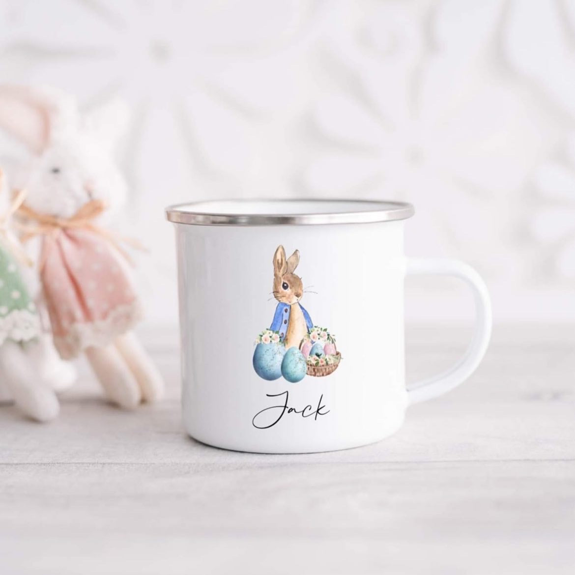 Bunny Rabbit Personalised Easter Mug