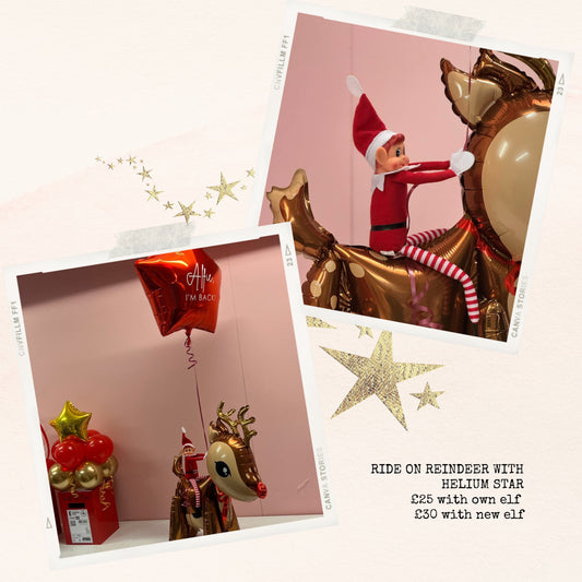COLLECTION GOOLE - RIDE ON REINDEER BALLOON