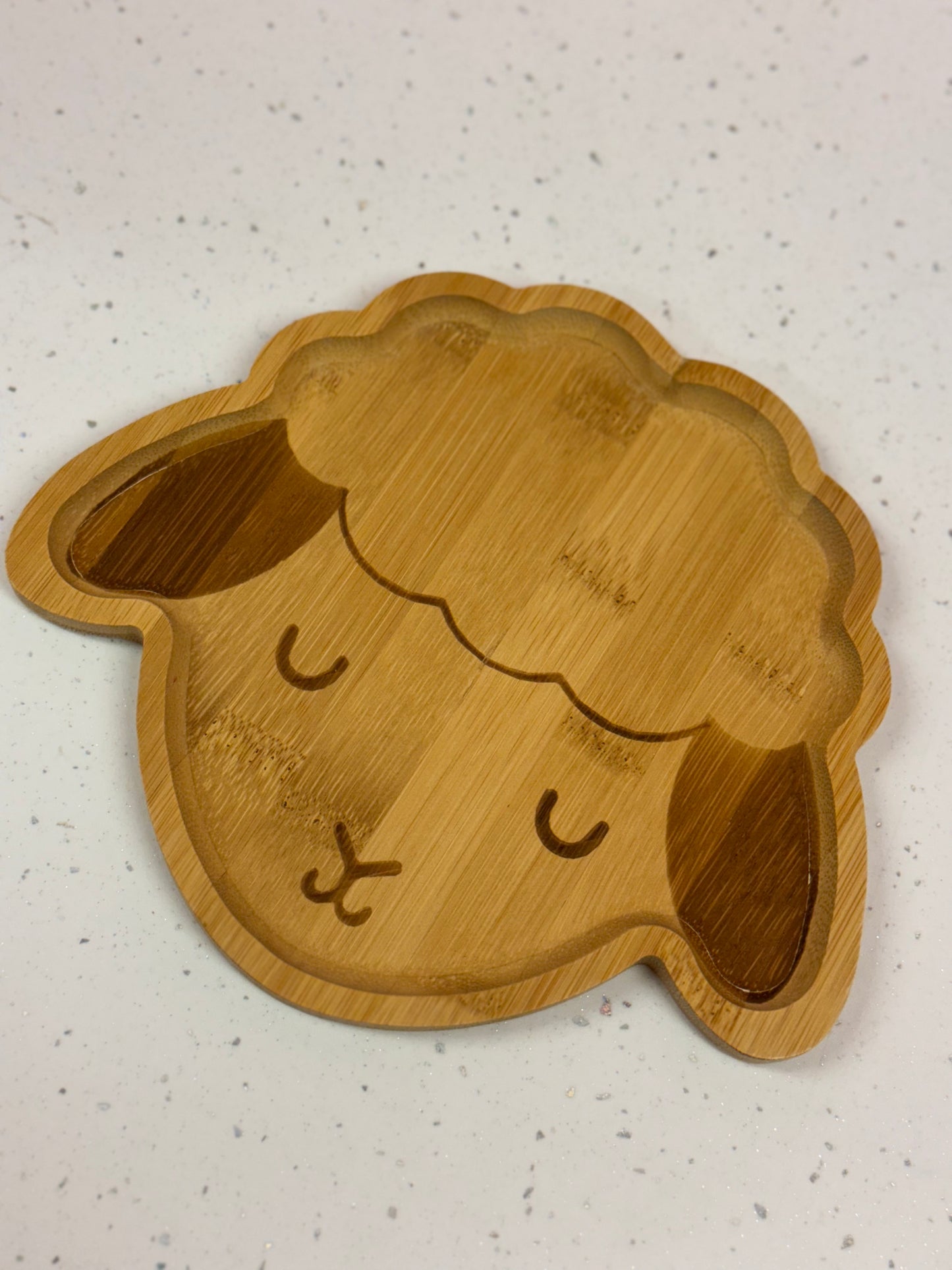 Sheep Bamboo Plate