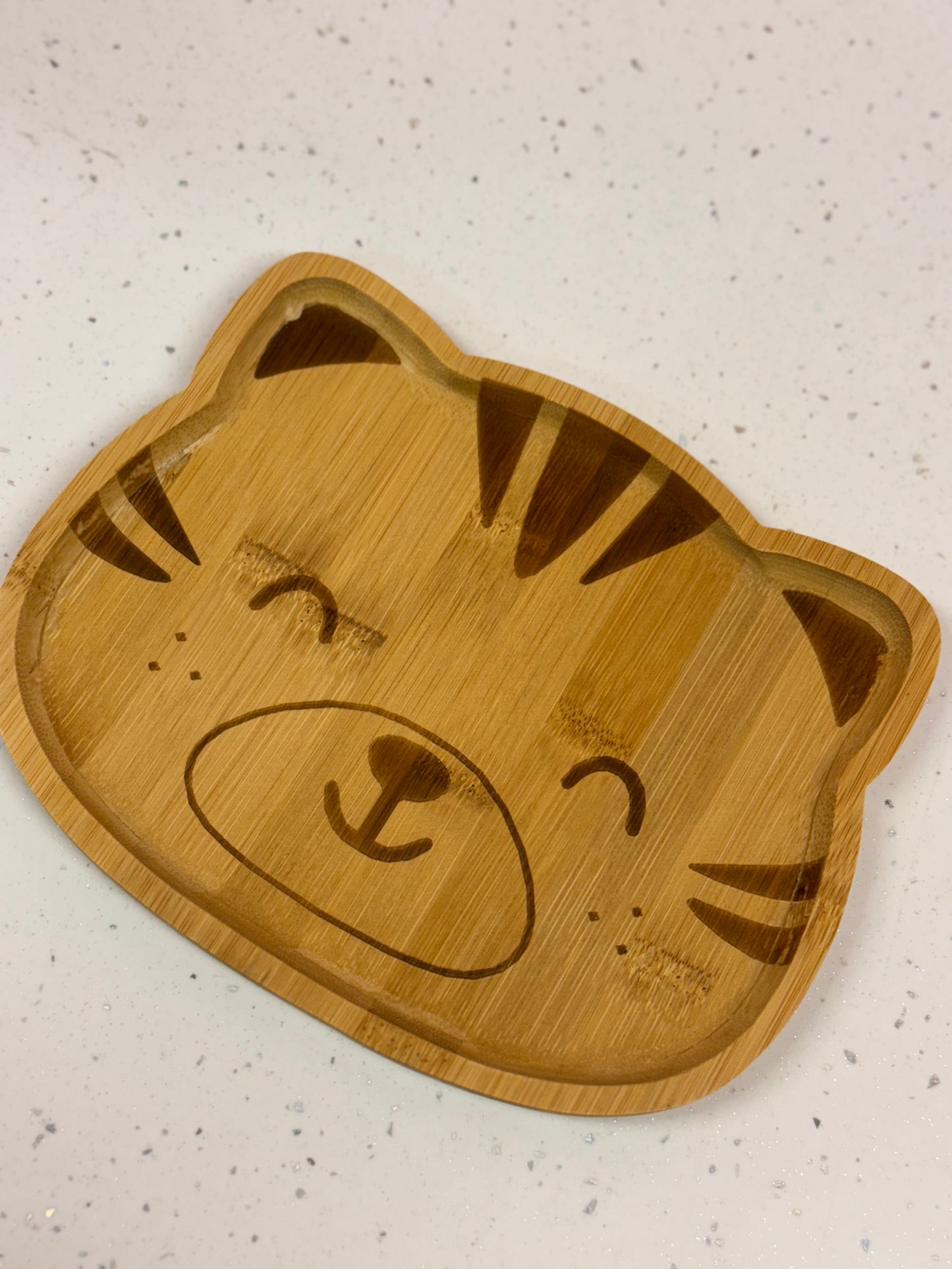 Tiger Bamboo Plate