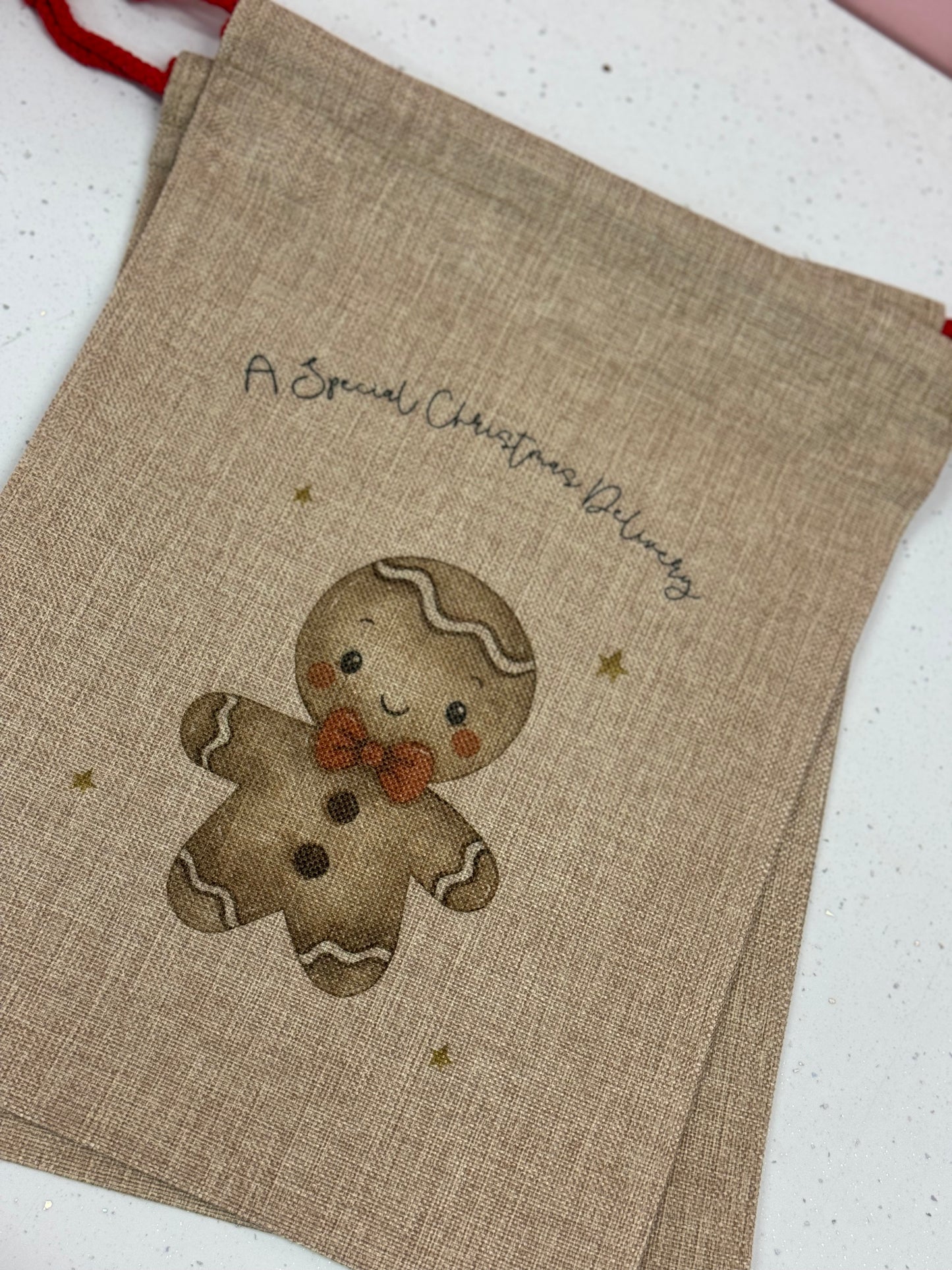 Gingerbread Gift Sack