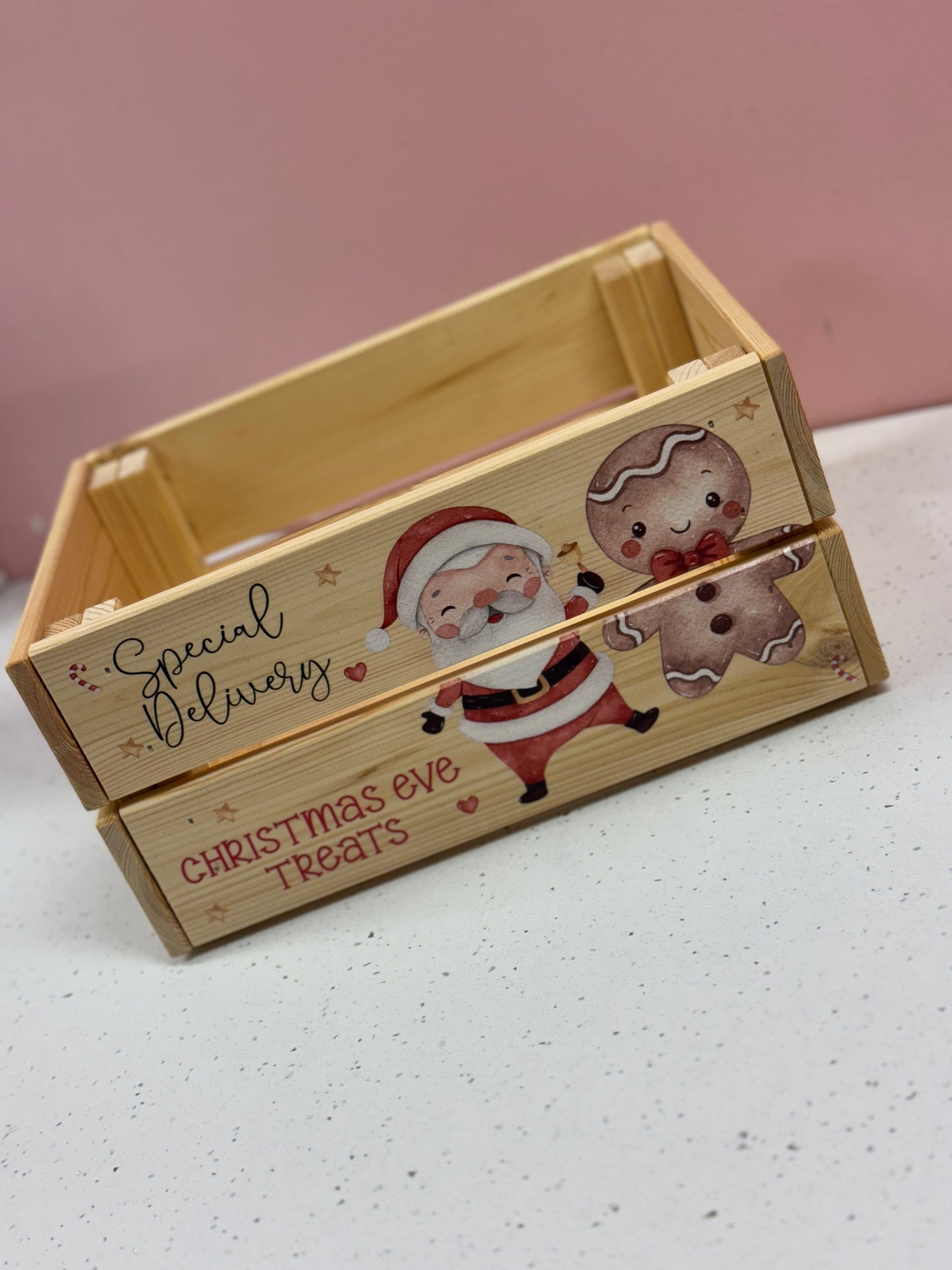Gingerbread & Santa Crate
