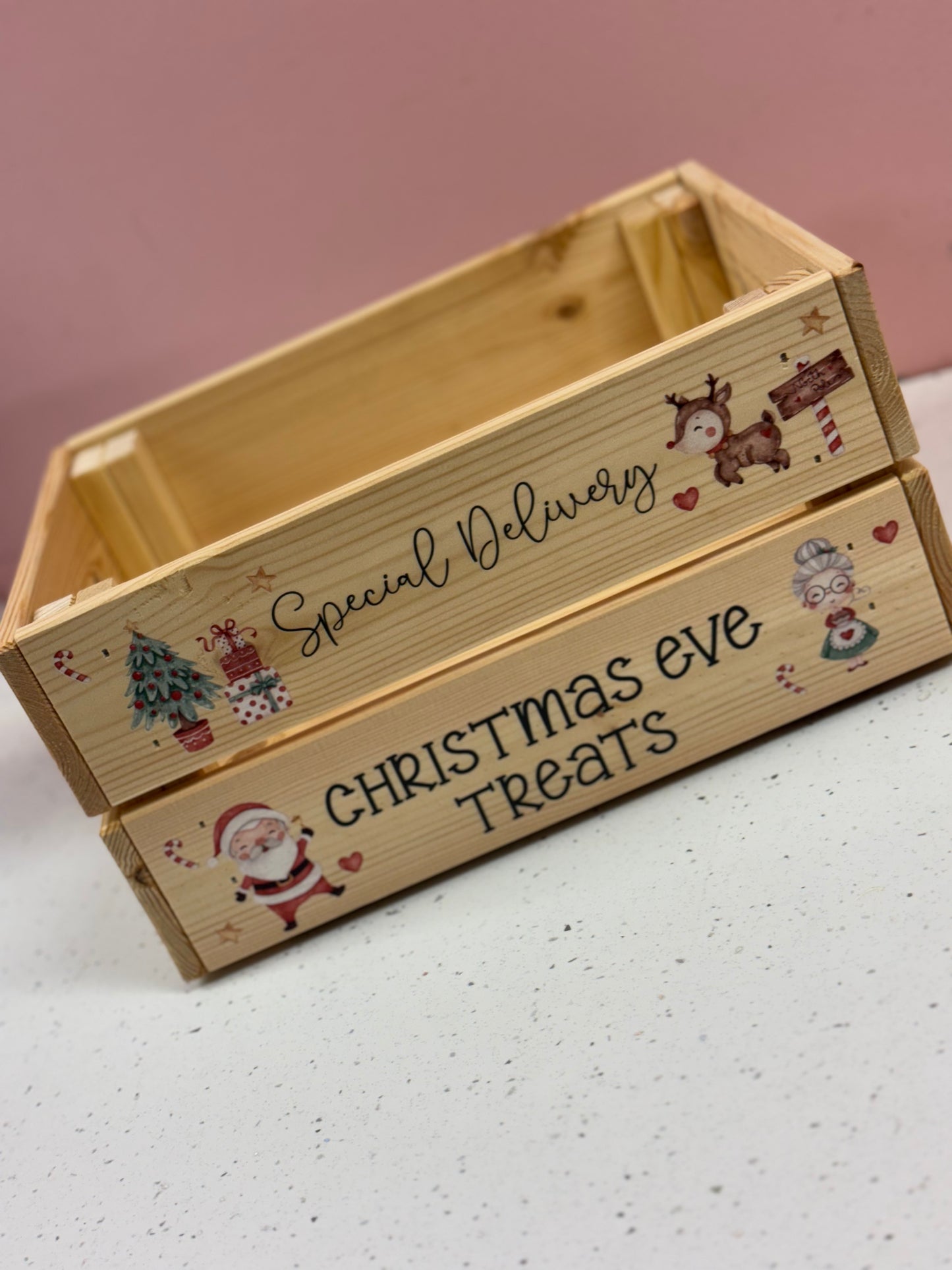 Santa & Mrs Claus Crate