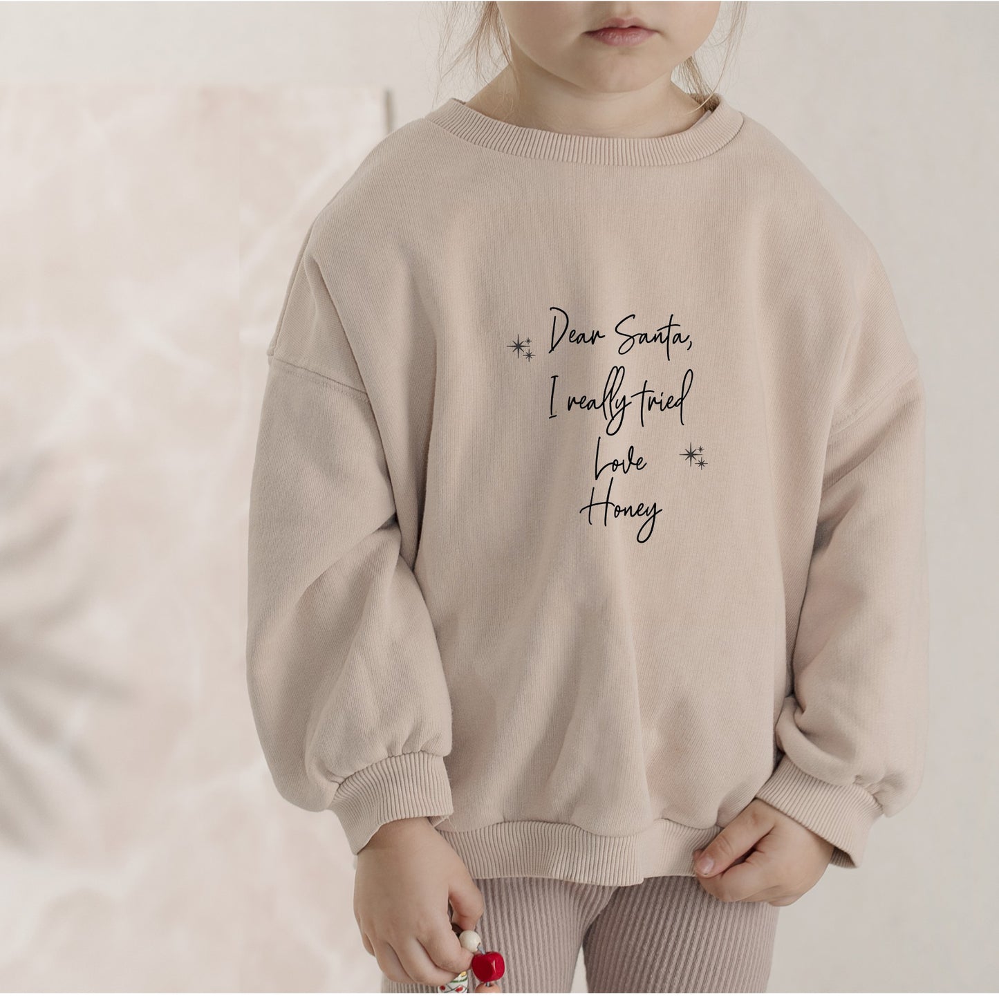 Childrens unisex sweatshirt - I tried