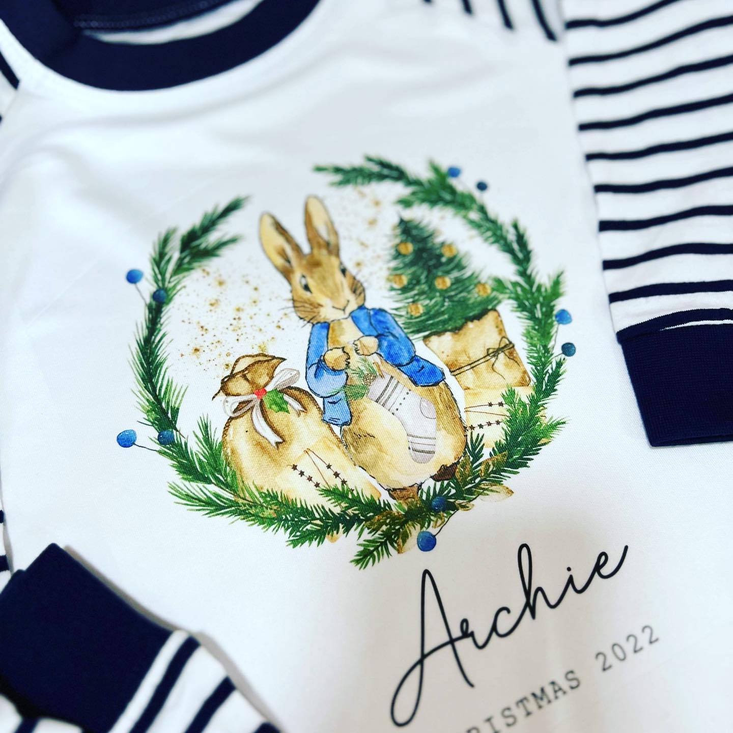 Peter rabbit christmas online pyjamas