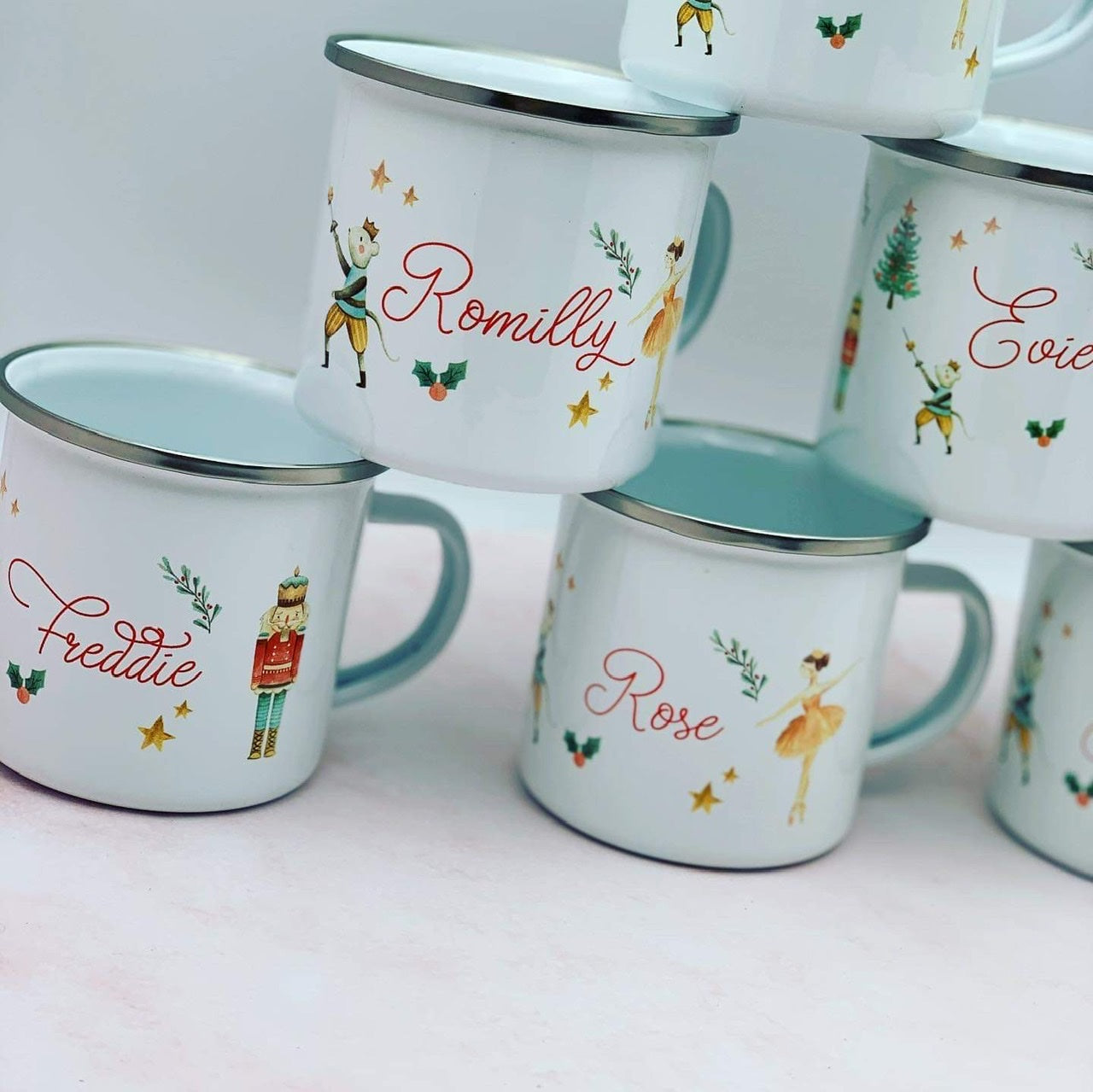 The Nutcracker Enamel Mug