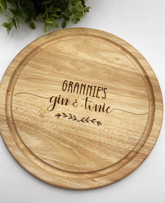 Mother’s Day Engraved Round Board