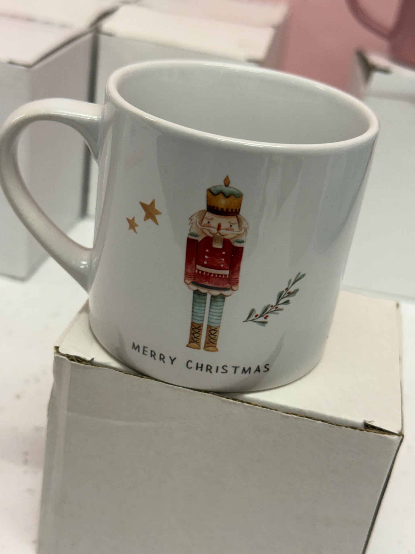 Mini Children’s Porcelain Nutcracker Mug (NON PERSONALISED)