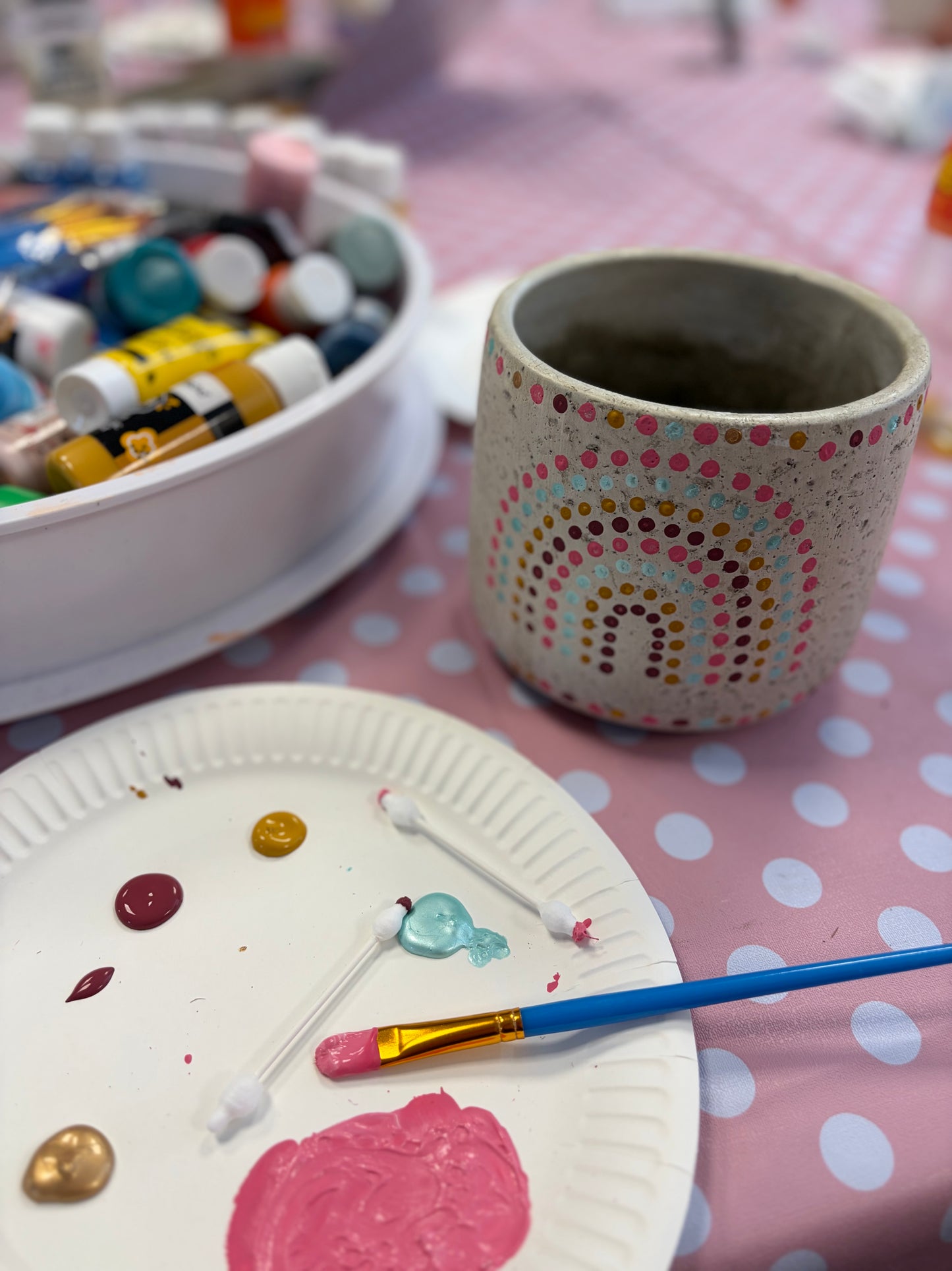 Summer create and craft club - 10th August 9:30-11am - floral planters