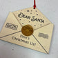 Letter to Santa bauble