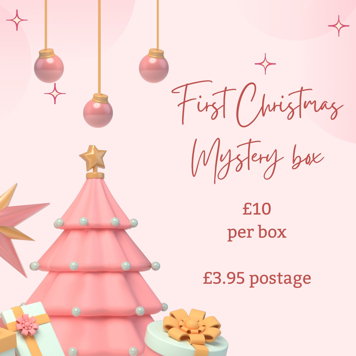 FIRST CHRISTMAS Mystery box Christmas 2023