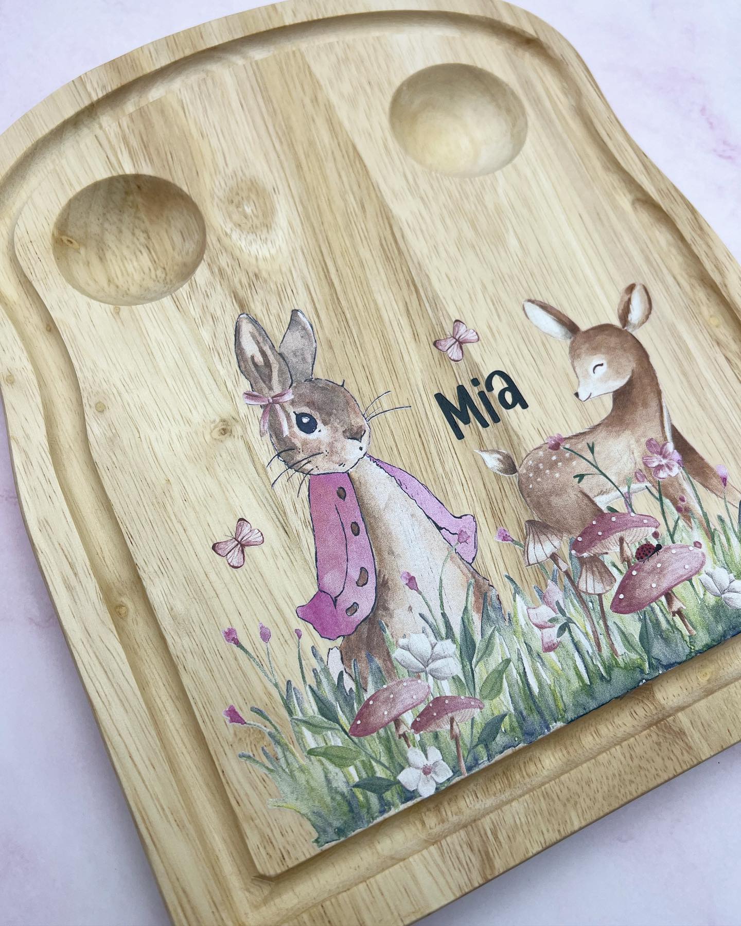 Easter Bunny Personalised Dippy Egg Board