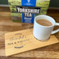 Wooden Printed Tea And Biscuit Board