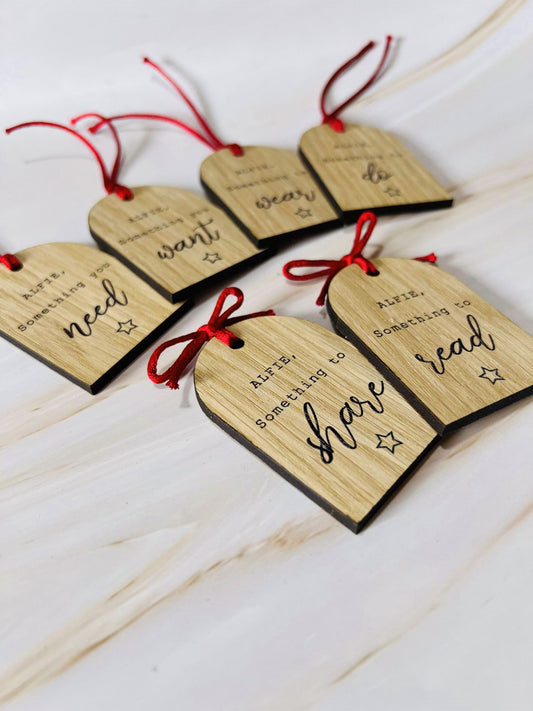 Something you… Wooden Christmas Tags