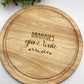 Mother’s Day Engraved Round Board